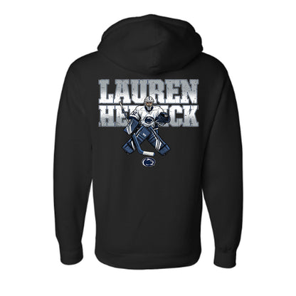 Penn State - NCAA Women's Ice Hockey : Lauren Hernick - Graphic Hooded Pullover Sweatshirt-1
