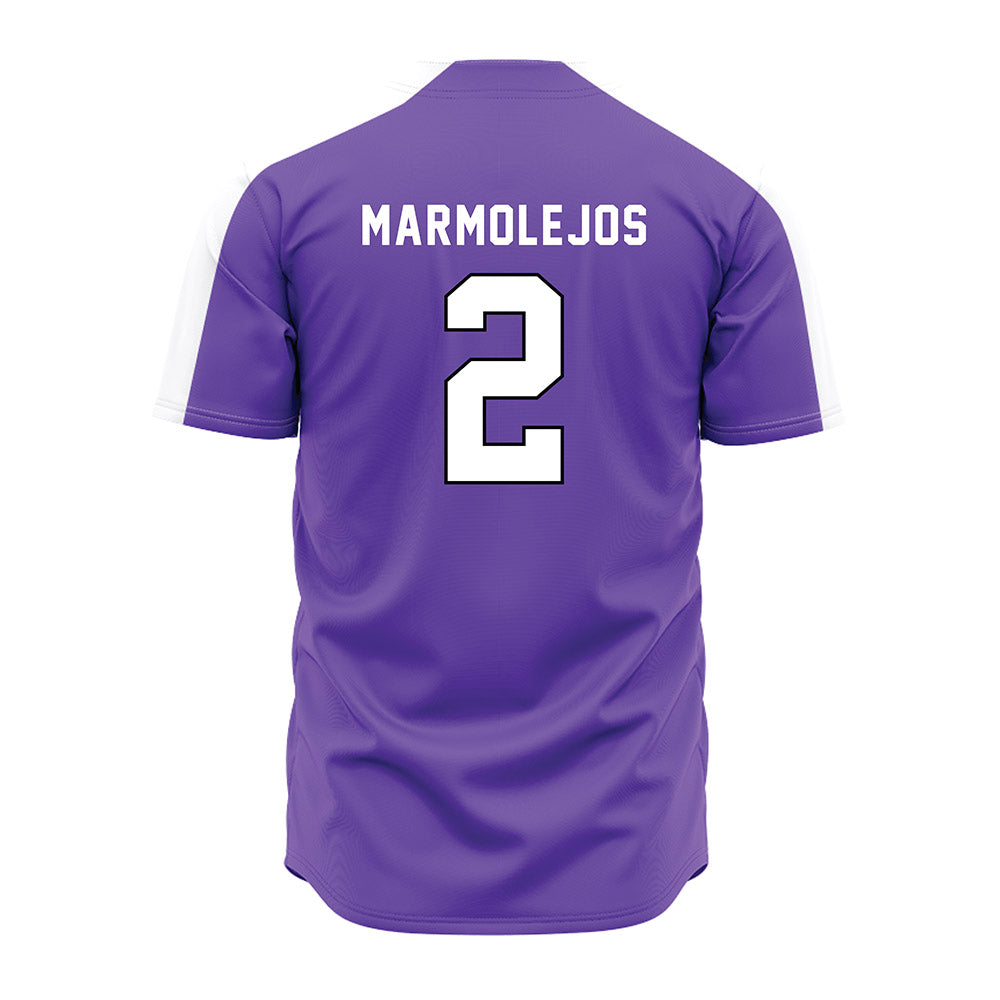 CCNY - NCAA Baseball : Eric Marmolejos - Purple Jersey-1