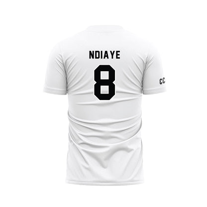 CCNY - NCAA Men's Soccer : Aliou Ndiaye - White Soccer Jersey-1