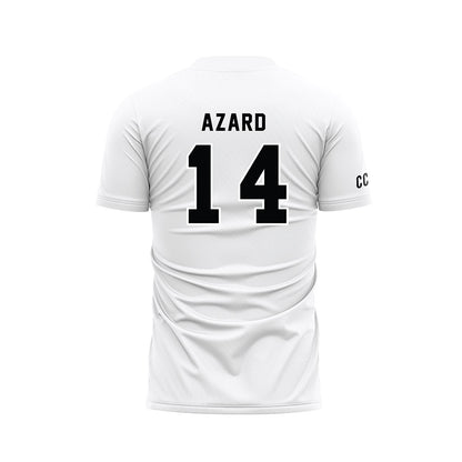 CCNY - NCAA Men's Soccer : Kelly Azard - White Soccer Jersey-1