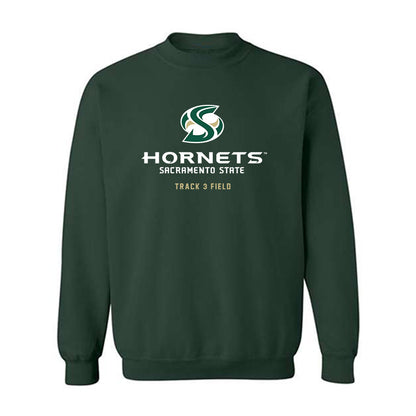 Sacramento State - NCAA Men's Track & Field : Cole Oliver - Classic Shersey Crewneck Sweatshirt-0