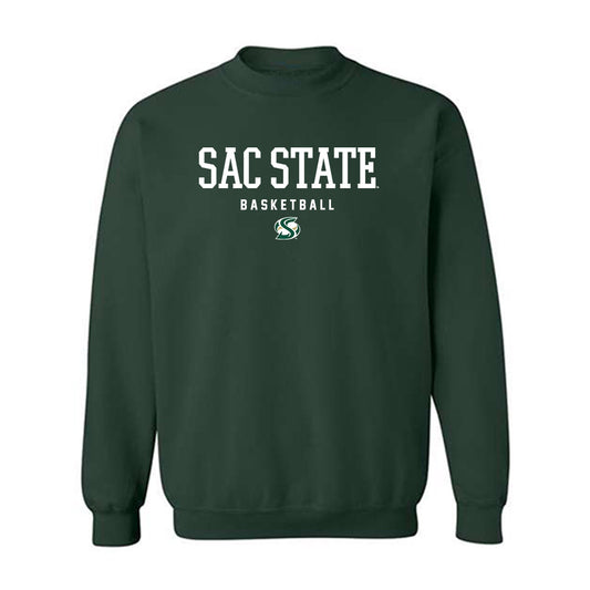 Sacramento State - NCAA Women's Basketball : Jenessa Cotton - Classic Shersey Crewneck Sweatshirt-0