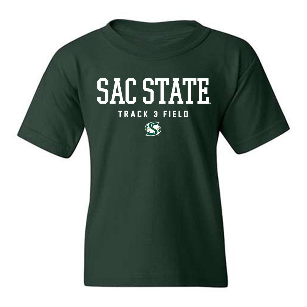 Sacramento State - NCAA Women's Track & Field : Scarlett Riddle - Classic Shersey Youth T-Shirt-0