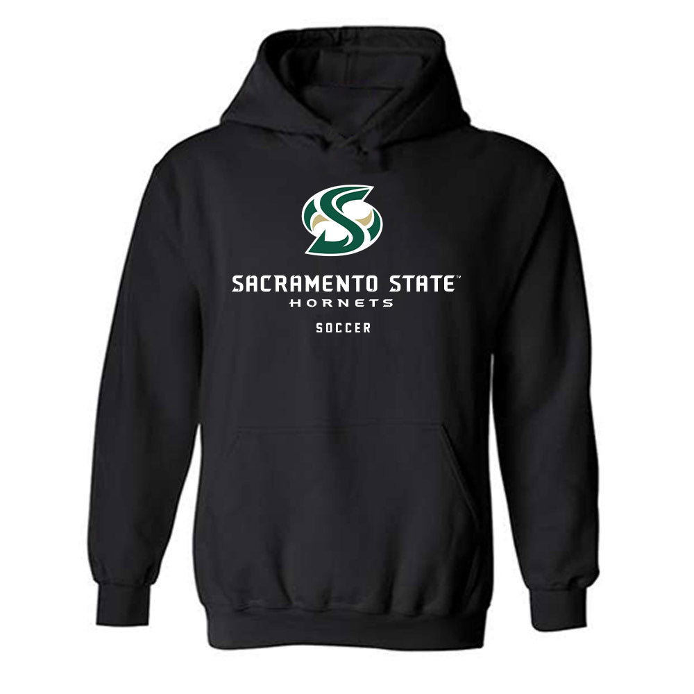 Sacramento State - NCAA Women's Soccer : ava clonce - Classic Shersey Hooded Sweatshirt-0