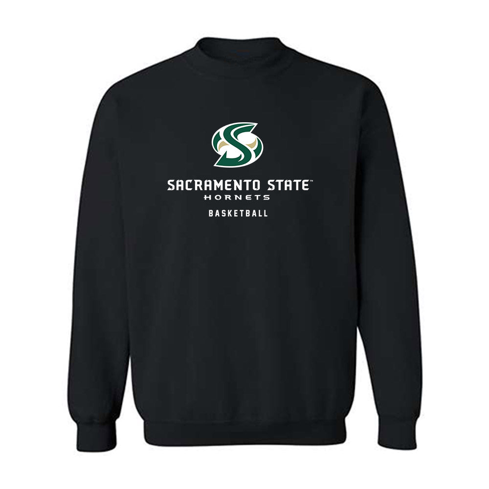 Sacramento State - NCAA Men's Basketball : Jeremiah Cherry - Classic Shersey Crewneck Sweatshirt-0
