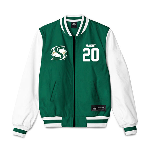 Sacramento State - NCAA Women's Basketball : Achol Magot - Bomber Jacket-0