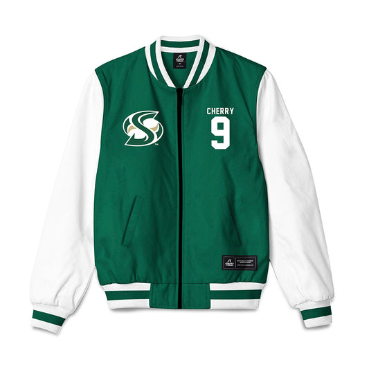 Sacramento State - NCAA Men's Basketball : Jeremiah Cherry - Bomber Jacket-0