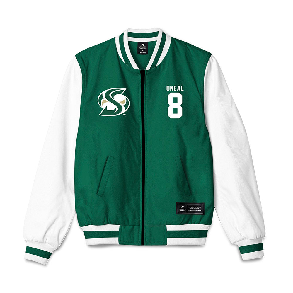 Sacramento State - NCAA Men's Basketball : Shaqir Oneal - Bomber Jacket-0