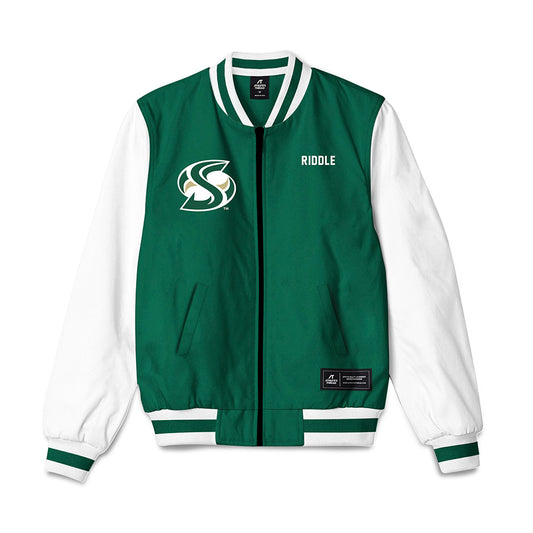 Sacramento State - NCAA Women's Track & Field : Scarlett Riddle - Bomber Jacket-0