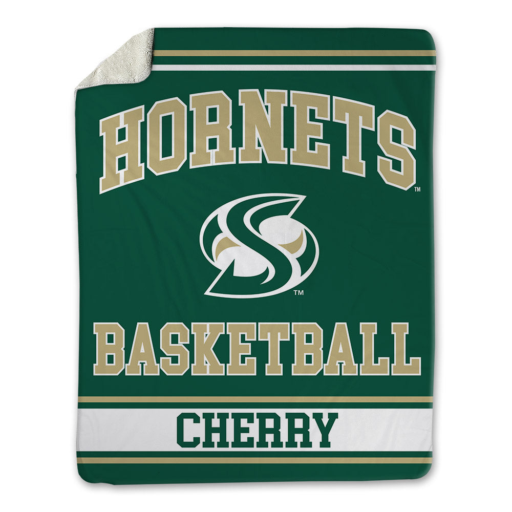Sacramento State - NCAA Men's Basketball : Jeremiah Cherry - Blanket-0