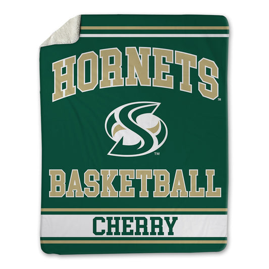 Sacramento State - NCAA Men's Basketball : Jeremiah Cherry - Blanket-0