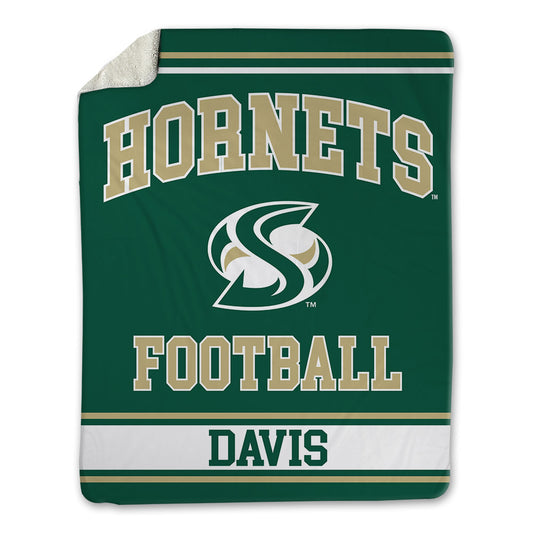 Sacramento State - NCAA Football : Jayden Davis - Blanket-0