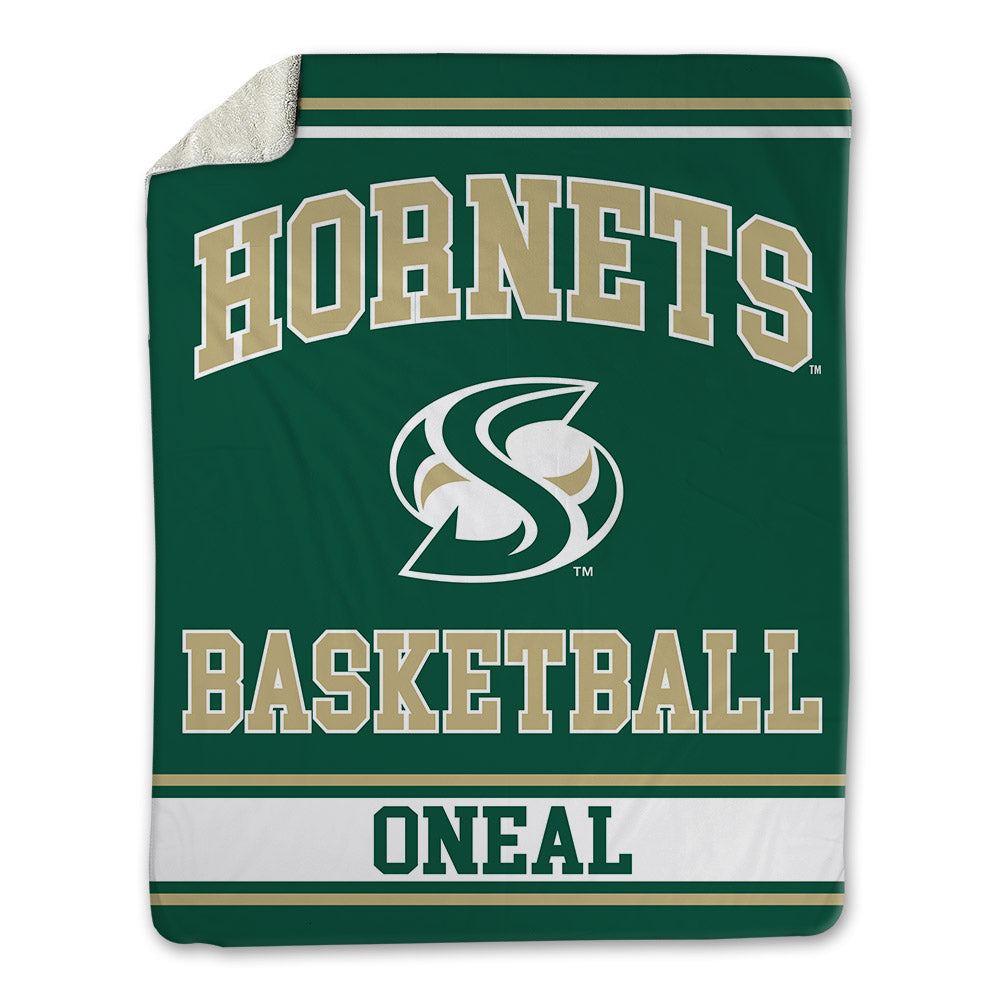 Sacramento State - NCAA Men's Basketball : Shaqir Oneal - Blanket-0
