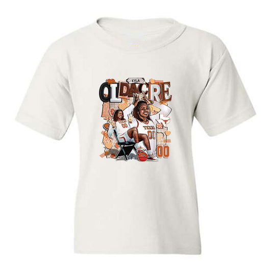Texas - NCAA Women's Basketball : Kyla Oldacre - Youth T-Shirt-0
