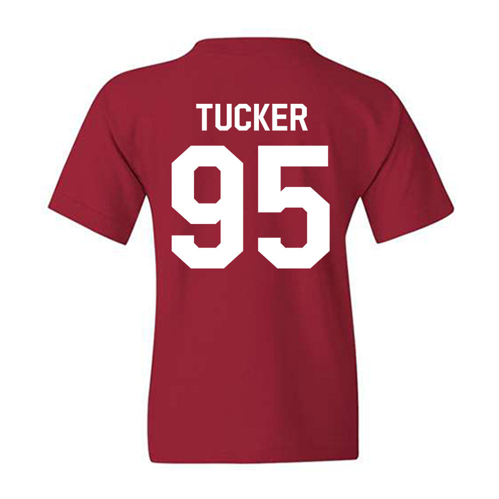 Indiana - NCAA Football : Tyrique Tucker - We're In Shersey Youth T-Shirt-1