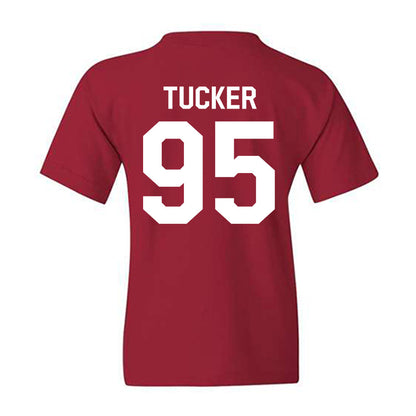 Indiana - NCAA Football : Tyrique Tucker - We're In Shersey Youth T-Shirt-1