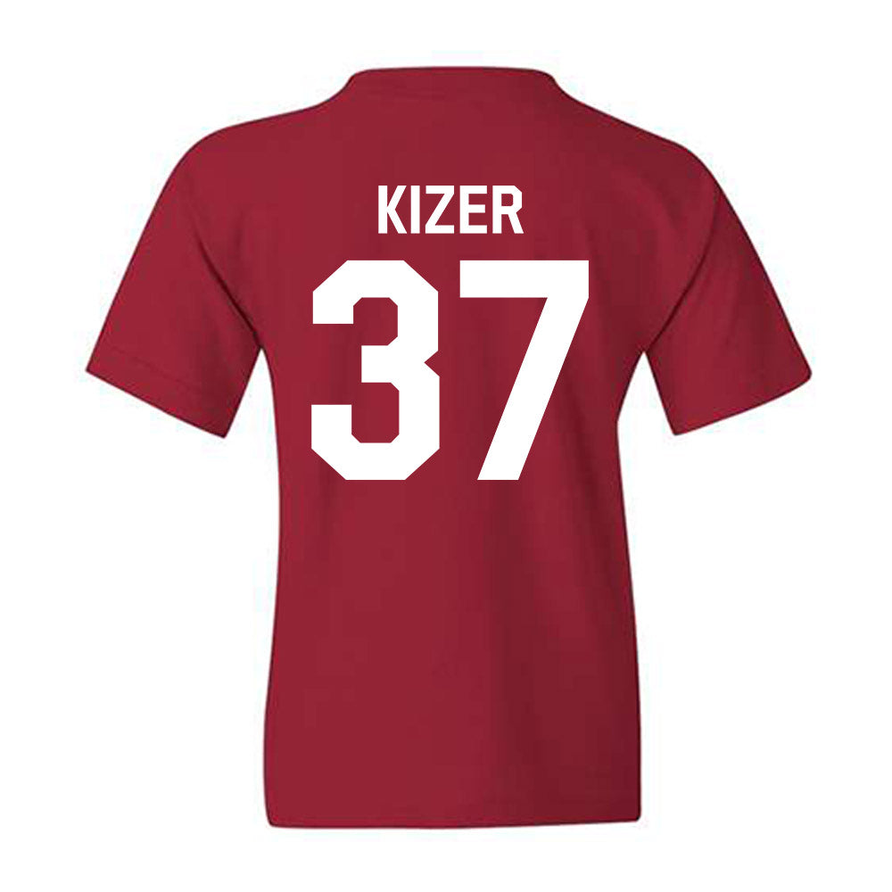 Indiana - NCAA Football : Heath Kizer - We're In Shersey Youth T-Shirt-1