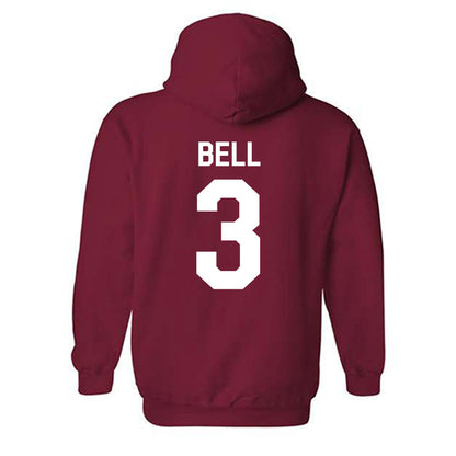 Indiana - NCAA Football : Jaylen Bell - We're In Shersey Hooded Sweatshirt-1