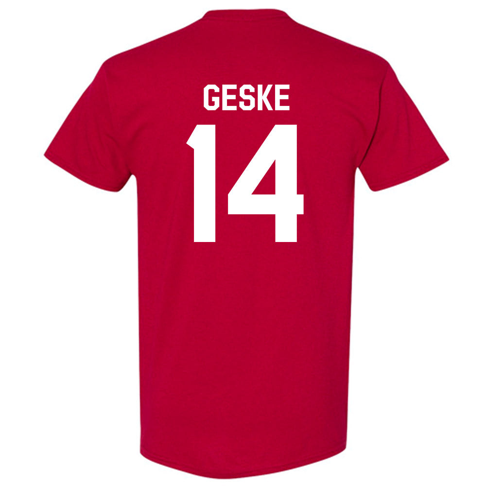 Indiana - NCAA Football : Maverick Geske - We're In Shersey T-Shirt-1