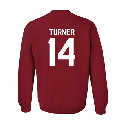 Indiana - NCAA Football : Kaiden Turner - We're In Shersey Crewneck Sweatshirt-1