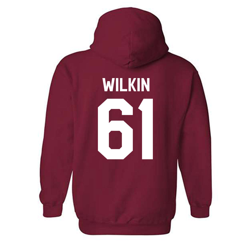 Indiana - NCAA Football : Baylor Wilkin - We're In Shersey Hooded Sweatshirt-1