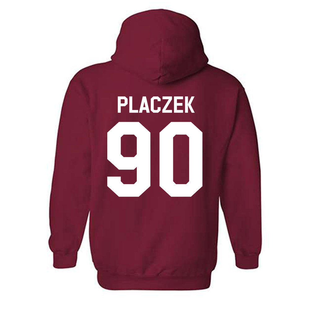 Indiana - NCAA Football : Josh Placzek - We're In Shersey Hooded Sweatshirt-1