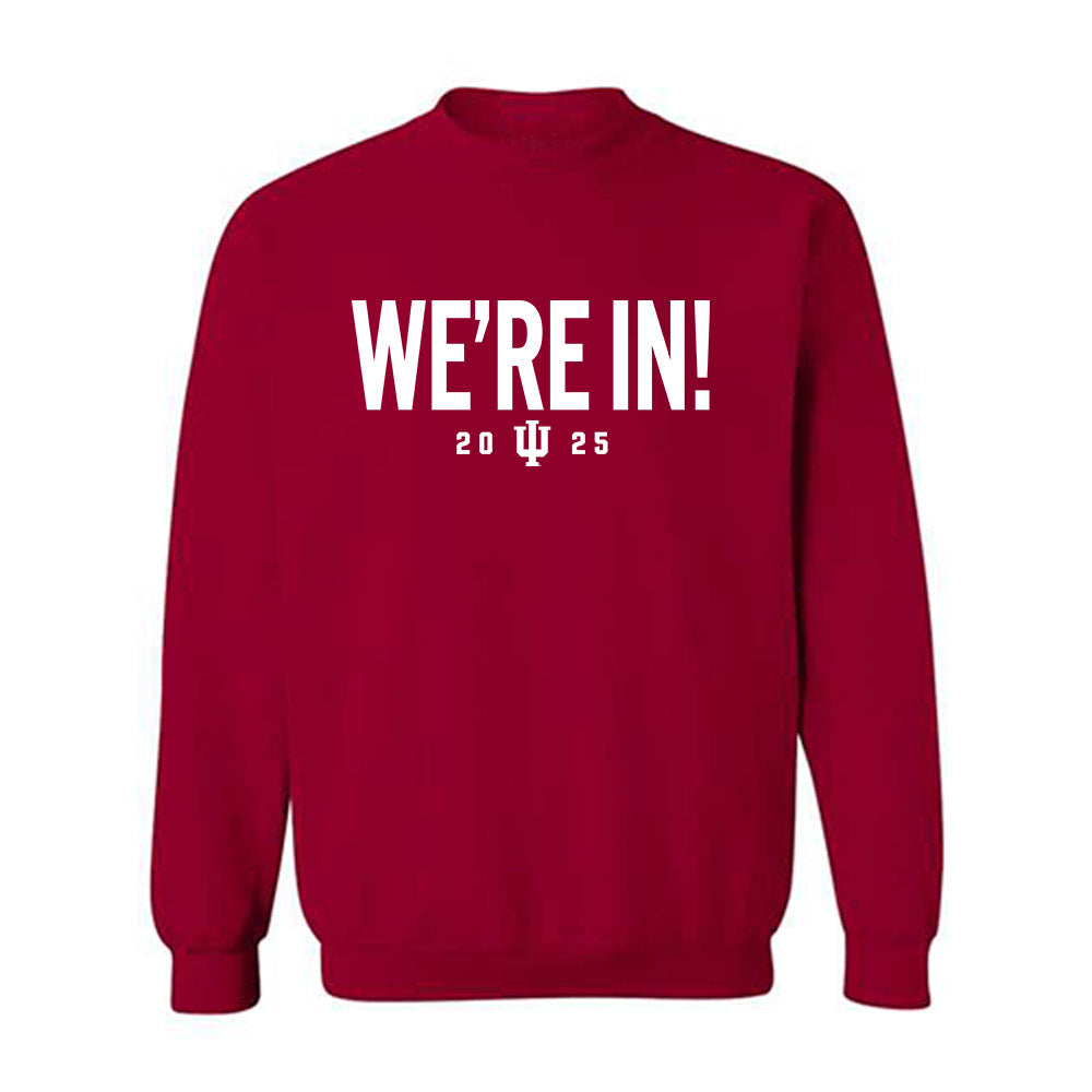 Indiana - NCAA Football : Nicolas Radicic - We're In Shersey Crewneck Sweatshirt-0