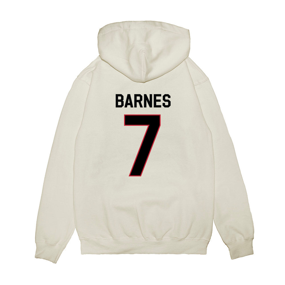 Georgia - NCAA Football : Khalil Barnes - We're In Premium Hooded Sweatshirt-1