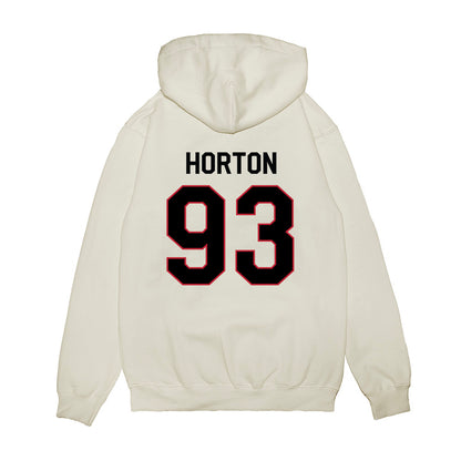 Georgia - NCAA Football : Carter Horton - We're In Premium Hooded Sweatshirt-1