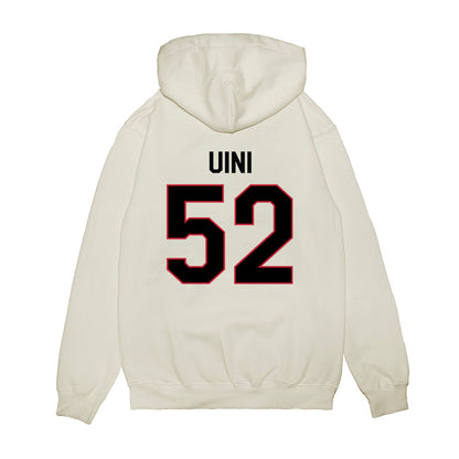 Georgia - NCAA Football : Michael Uini - We're In Premium Hooded Sweatshirt-1