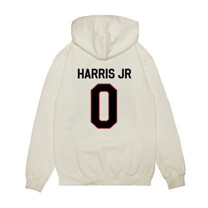 Georgia - NCAA Football : Gabe Harris Jr. - We're In Premium Hooded Sweatshirt-1