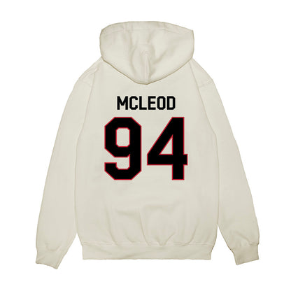 Georgia - NCAA Football : Xzavier McLeod - We're In Premium Hooded Sweatshirt-1