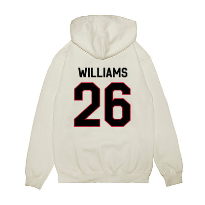 Georgia - NCAA Football : Gentry Williams - We're In Premium Hooded Sweatshirt-1
