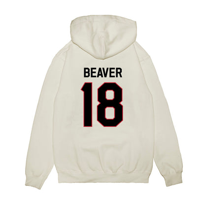 Georgia - NCAA Football : Bryson Beaver - We're In Premium Hooded Sweatshirt-1