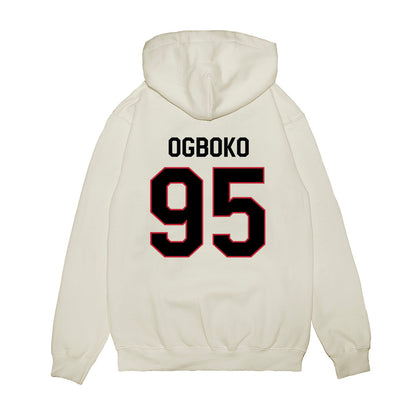 Georgia - NCAA Football : Nnamdi Ogboko - We're In Premium Hooded Sweatshirt-1