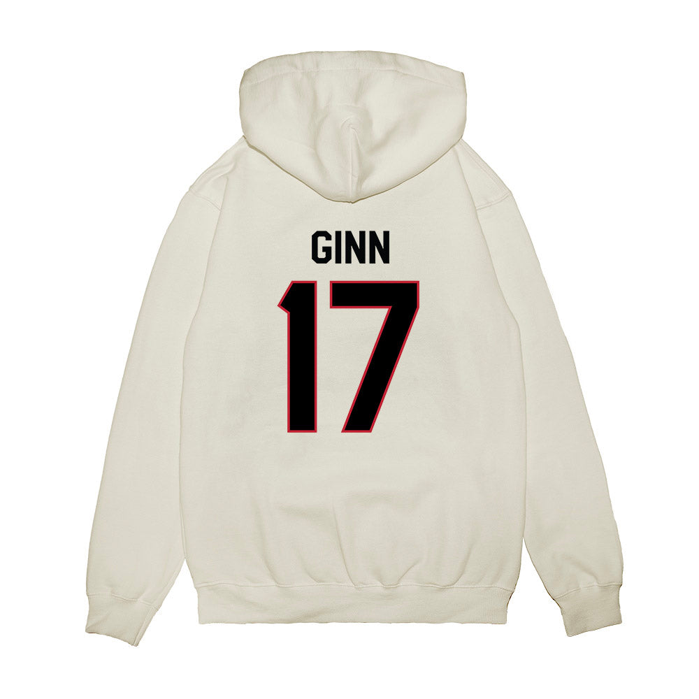 Georgia - NCAA Football : Colter Ginn - We're In Premium Hooded Sweatshirt-1