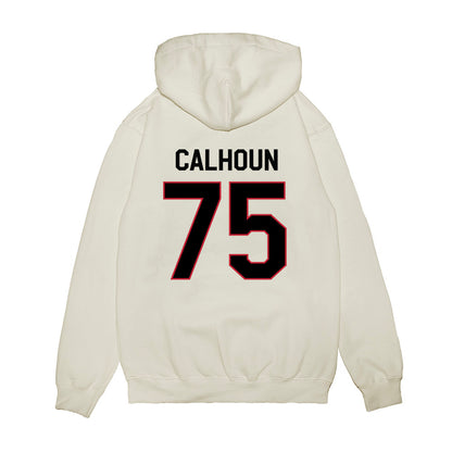Georgia - NCAA Football : Daniel Calhoun - We're In Premium Hooded Sweatshirt-1