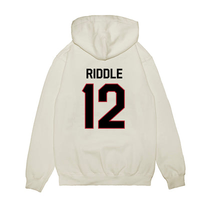 Georgia - NCAA Football : Ja Marley Riddle - We're In Premium Hooded Sweatshirt-1