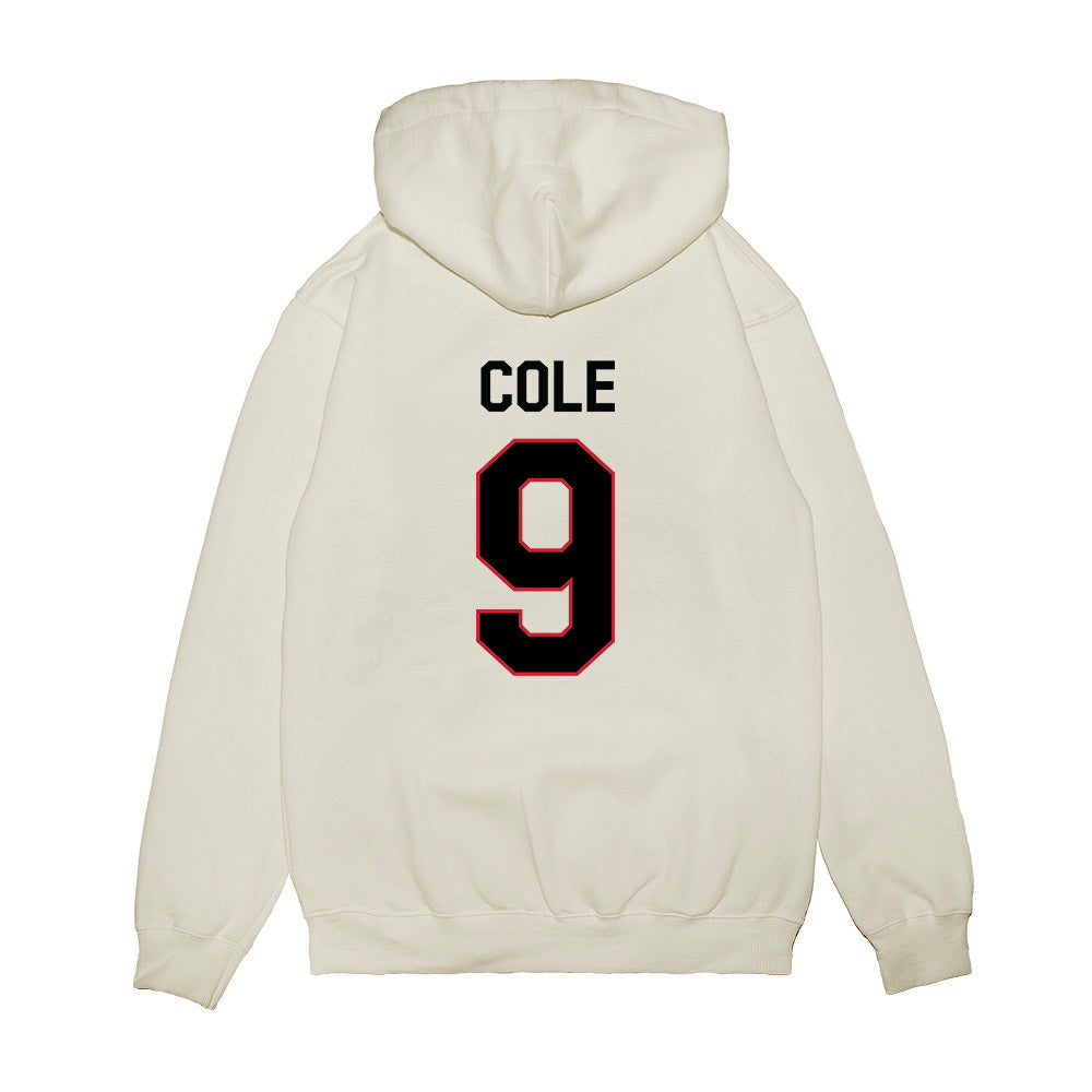 Georgia - NCAA Football : Chris Cole - We're In Premium Hooded Sweatshirt-1