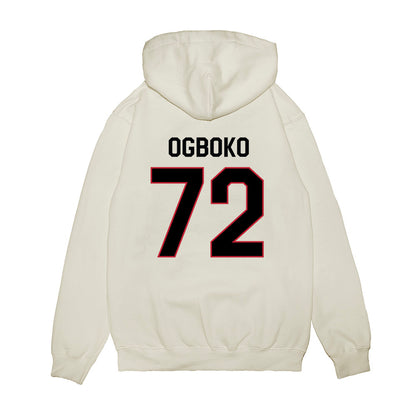 Georgia - NCAA Football : Ekene Ogboko - We're In Premium Hooded Sweatshirt-1
