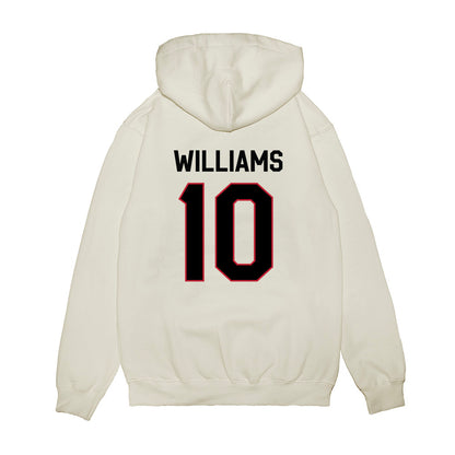 Georgia - NCAA Football : Elyiss Williams - We're In Premium Hooded Sweatshirt-1