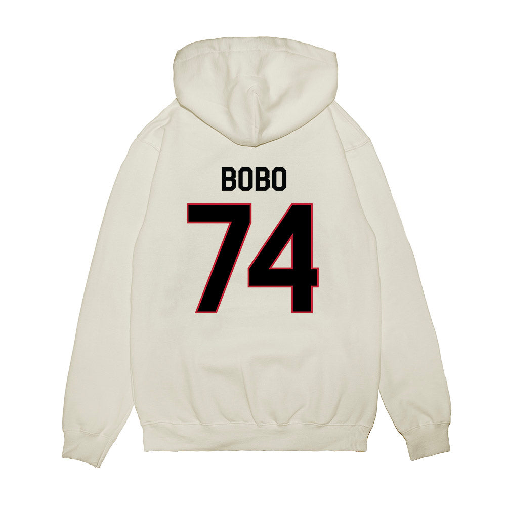Georgia - NCAA Football : Drew Bobo - We're In Premium Hooded Sweatshirt-1