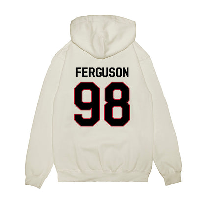 Georgia - NCAA Football : Connor Ferguson - We're In Premium Hooded Sweatshirt-1