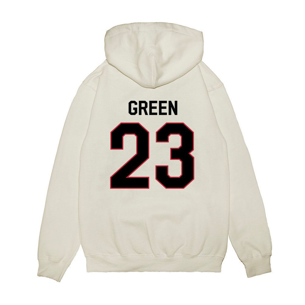 Georgia - NCAA Football : Tyriq Green - We're In Premium Hooded Sweatshirt-1
