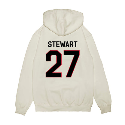 Georgia - NCAA Football : Blake Stewart - We're In Premium Hooded Sweatshirt-1