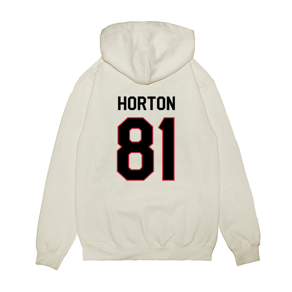 Georgia - NCAA Football : Joshua Horton - We're In Premium Hooded Sweatshirt-1