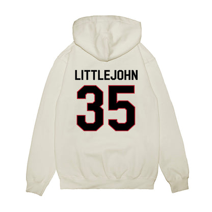 Georgia - NCAA Football : Elijah Littlejohn - We're In Premium Hooded Sweatshirt-1