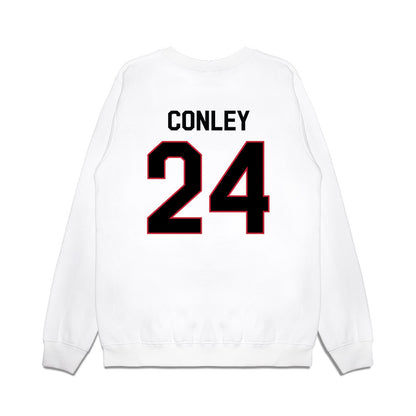 Georgia - NCAA Football : Braylon Conley - We're In Premium Crewneck Sweatshirt-1