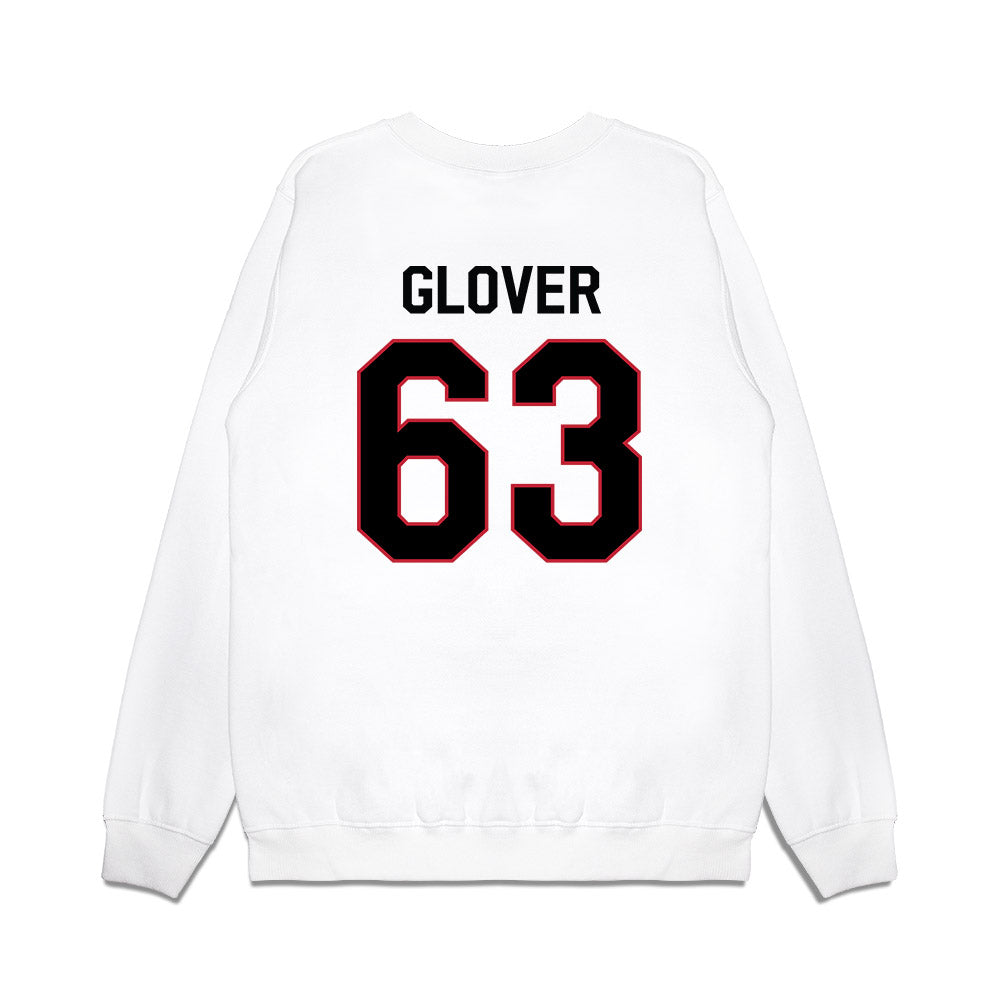 Georgia - NCAA Football : Dontrell Glover - We're In Premium Crewneck Sweatshirt-1