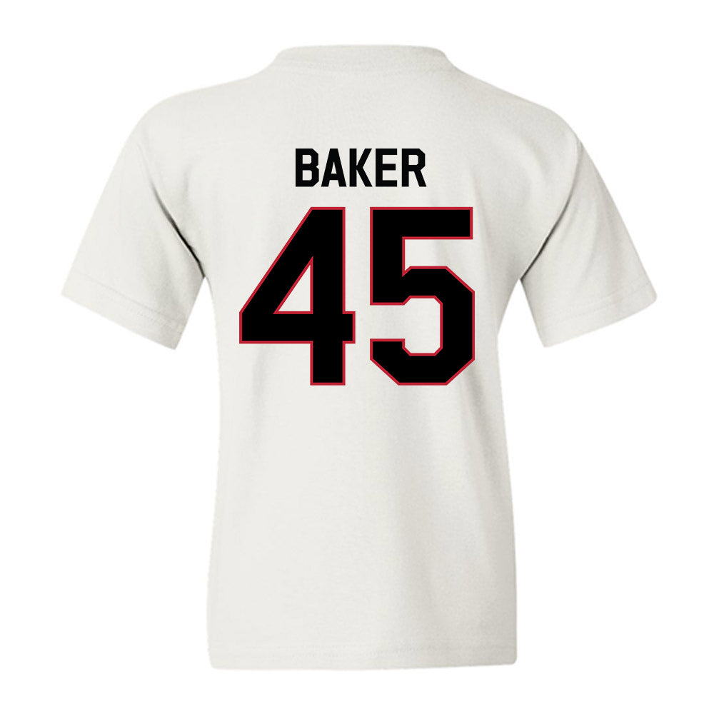 Georgia - NCAA Football : Chaz-Anthony Baker - We're In Youth T-Shirt-1